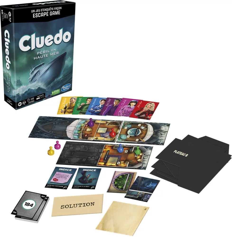 CLUEDO ESCAPE  -PERIL EN HAUTE-MER