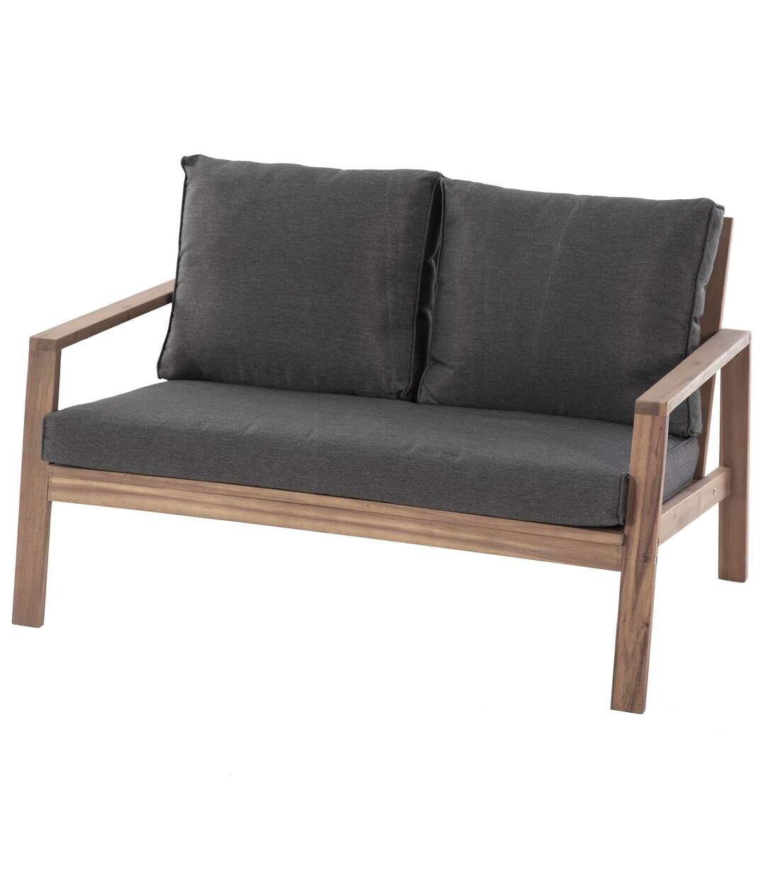 Salon de jardin en bois Tiwi - 4 Personnes - Beige