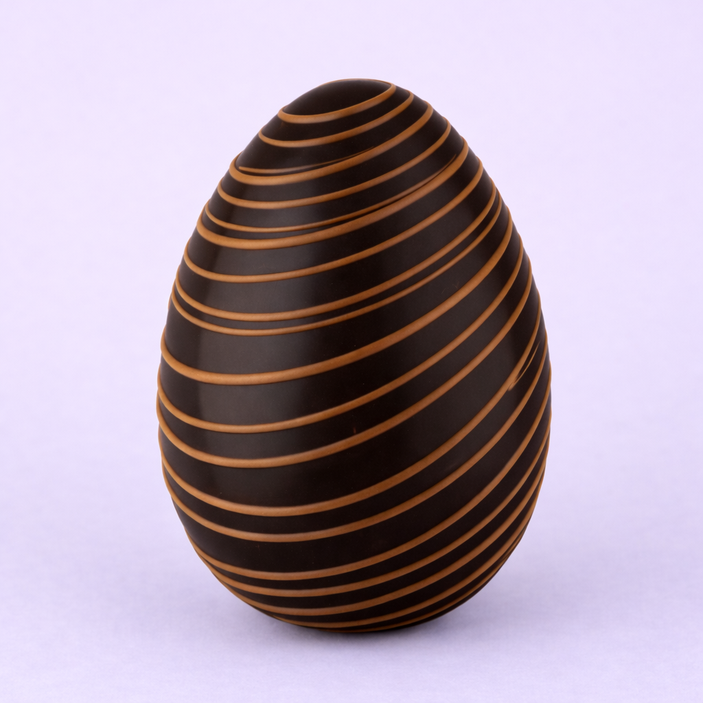 Chocolade paasei (hol) puur melk (350 gram)