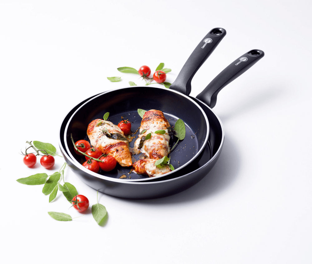 Greenpan Torino Keramische Koekenpannenset - 24 en 28 cm