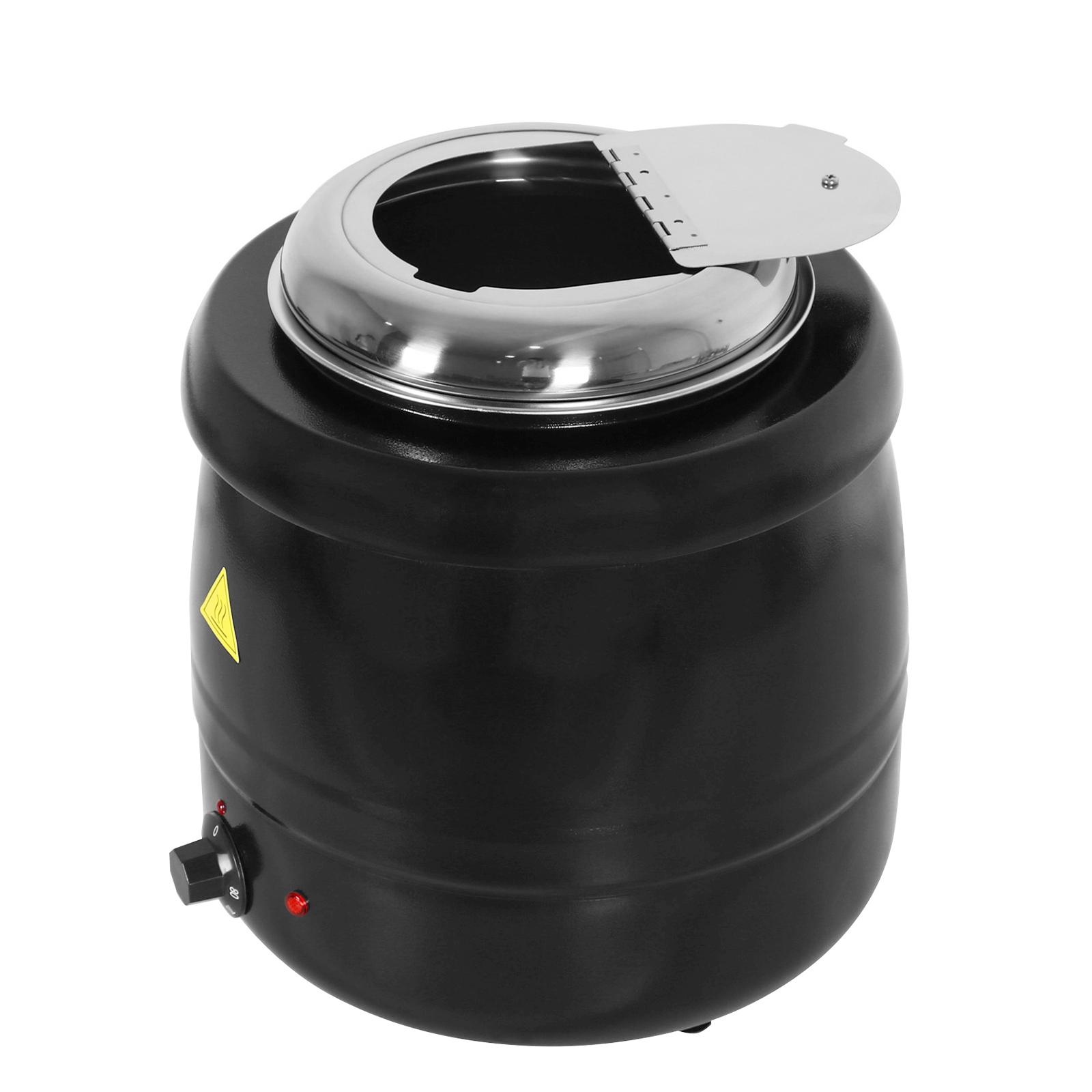 Suppentopf elektrisch 10L schwarz