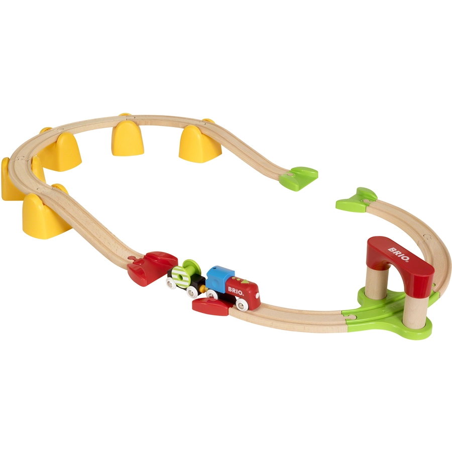 BRIO® Mein erstes BRIO Bahn Set mit Batterielok 33710