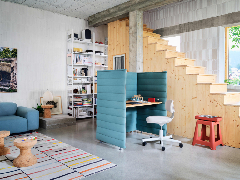 Vitra Chap Tray diepzwart