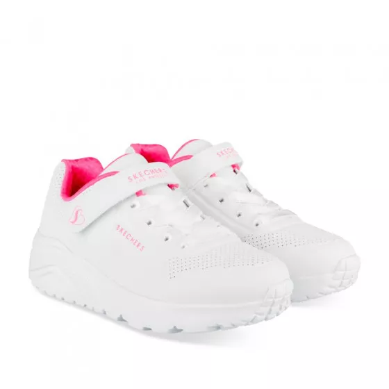 Baskets BLANC SKECHERS Street Uno Lite
