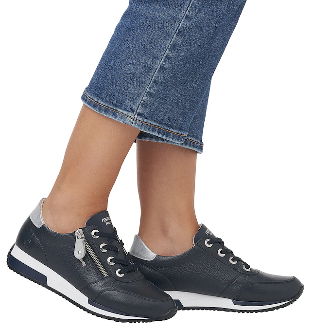 Remonte Keilsneaker  , Freizeitschuh, Halbschuh, Schnürschuh in schmaler Form