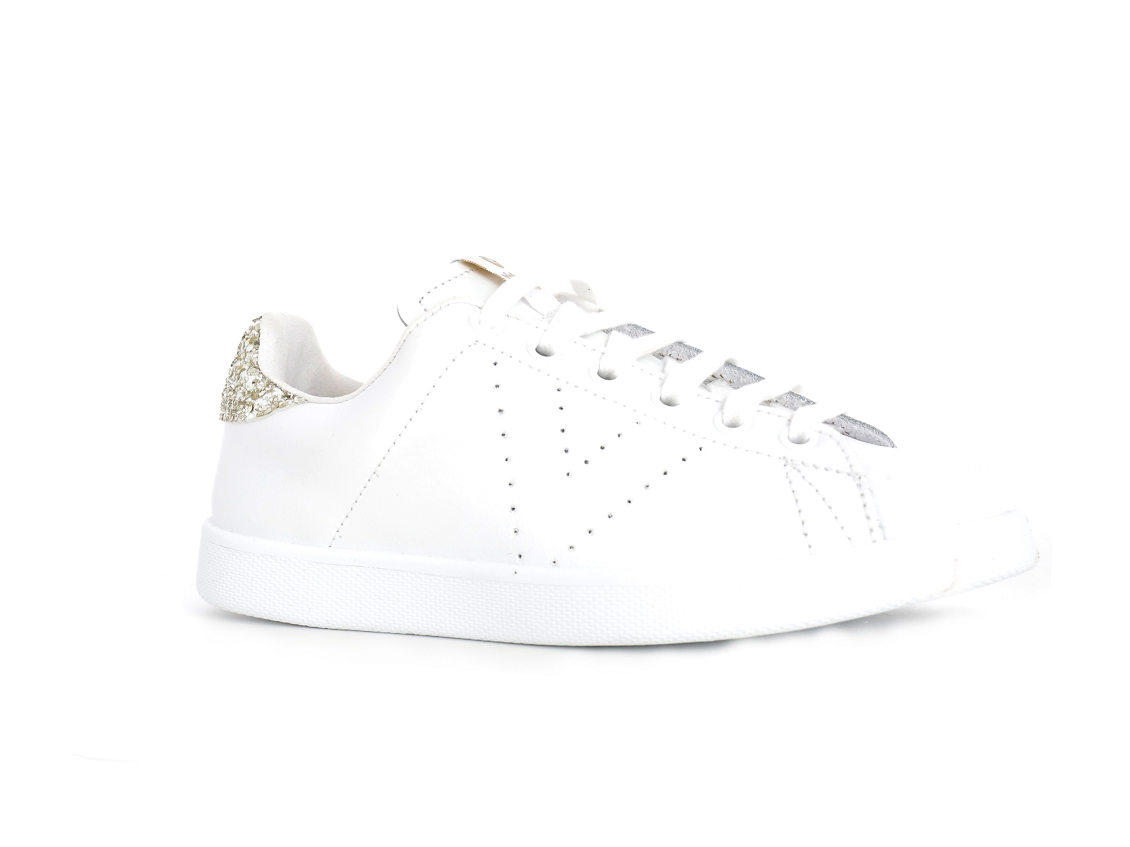 Victoria-1125104 Cuir Blanc-Or