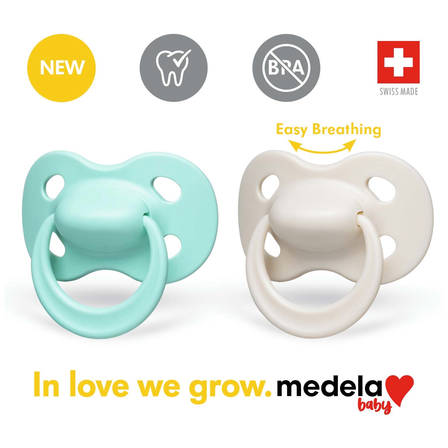 Medela Baby fopspeen Original 18m+ Duo turquoise