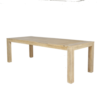 Wakefield eettafel Naxos bruin hout 240x100 cm