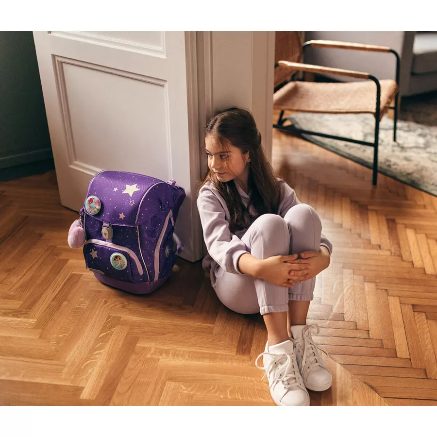 Belmil Schulranzen Premium Comfy Plus Set 6-teilig Dahlia