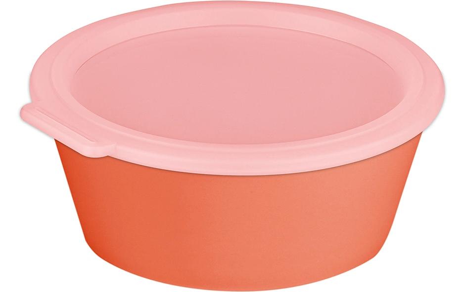 Schale Nora Box 18.8 cm, 1 Stück, Strong Coral/Sweet PinkSchale mit Deckel