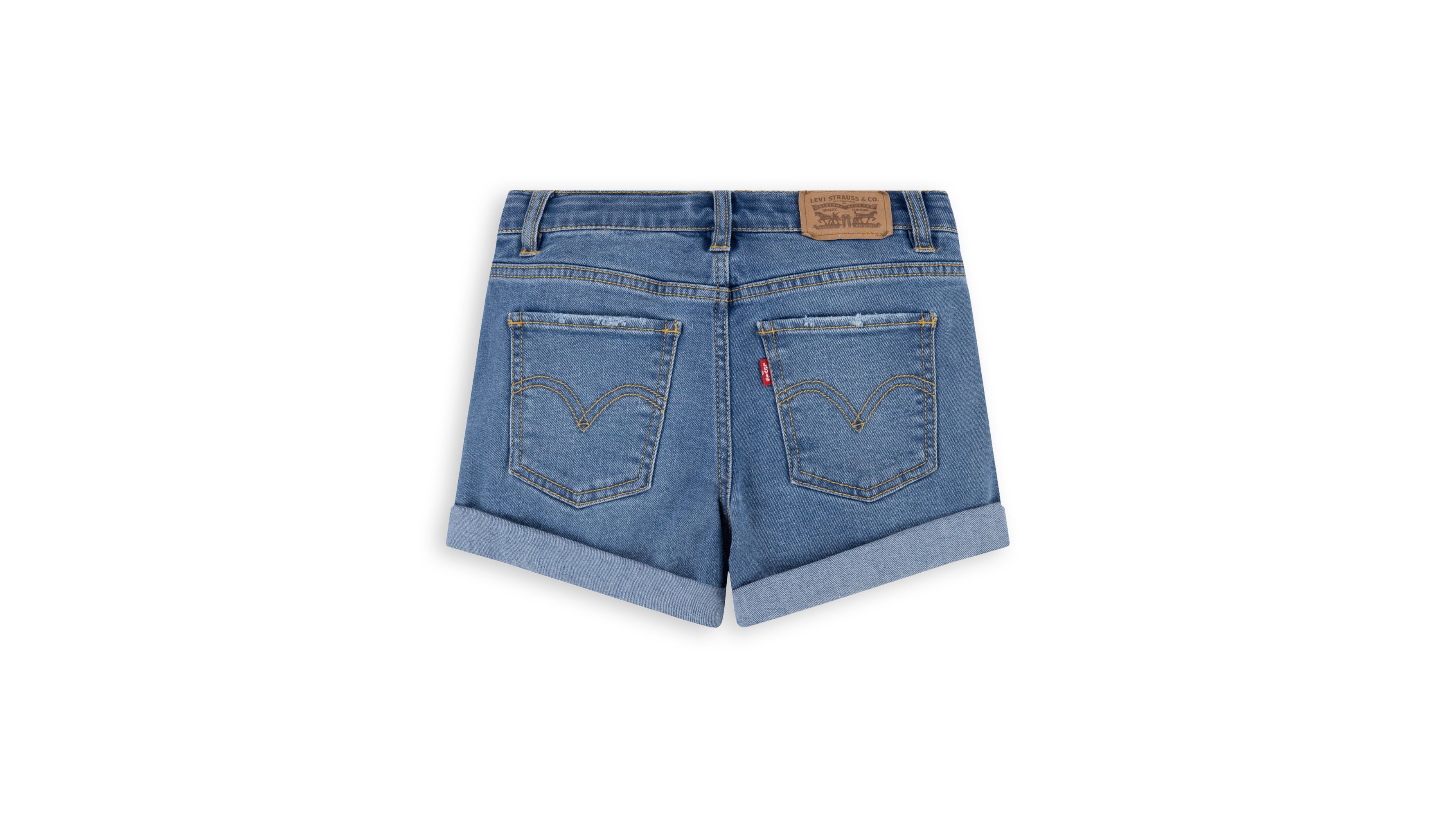 Short à revers Girlfriend - Keep The Change - Bleu