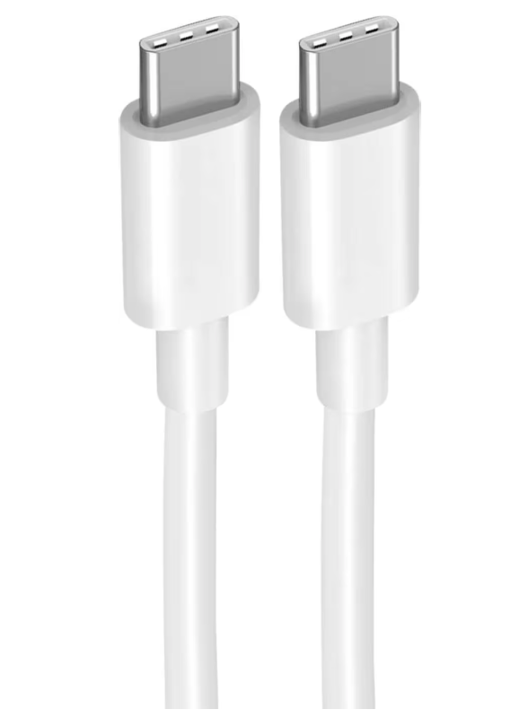 (1.5m) 5A USB C auf USB C Ladekabel Datenkabel (SJV4108GL) - Weiss