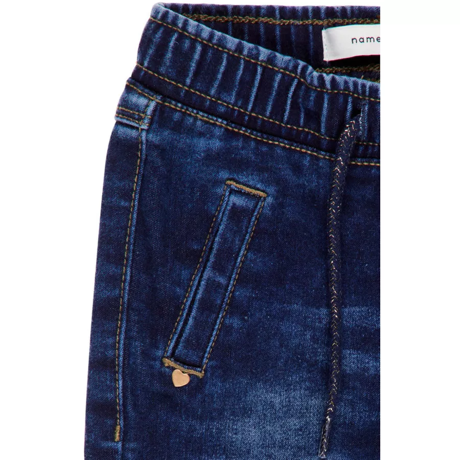 name it Girls Jeans Maddy dark blue denim