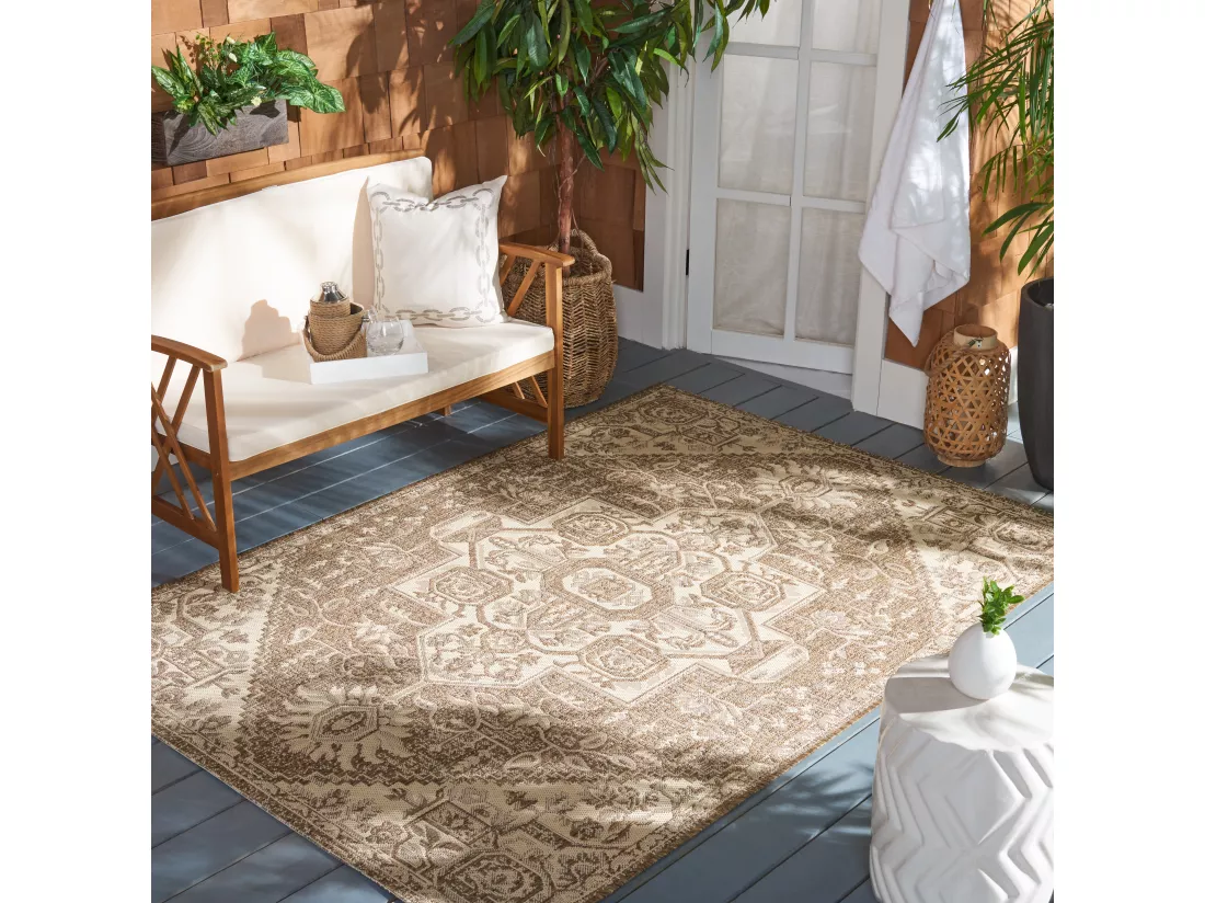 Tapis Cream & Beige 122 X 183 cm - Elba