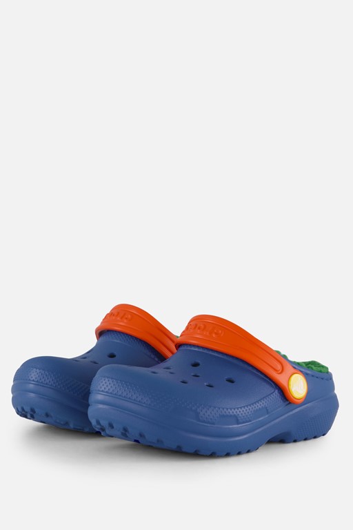 Crocs Classic Lined Clog blauw Rubber