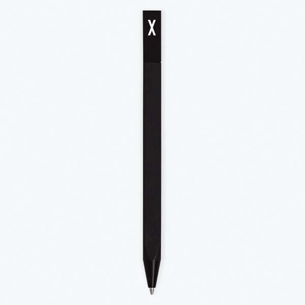 Design Letters  Pen med personligt bogstav - X
