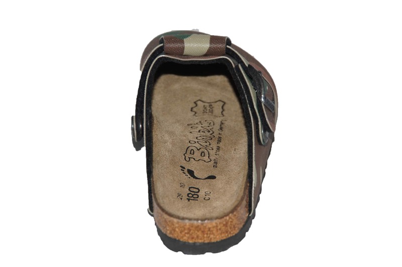 Birkenstock Shetland Smal Bruin camouflage