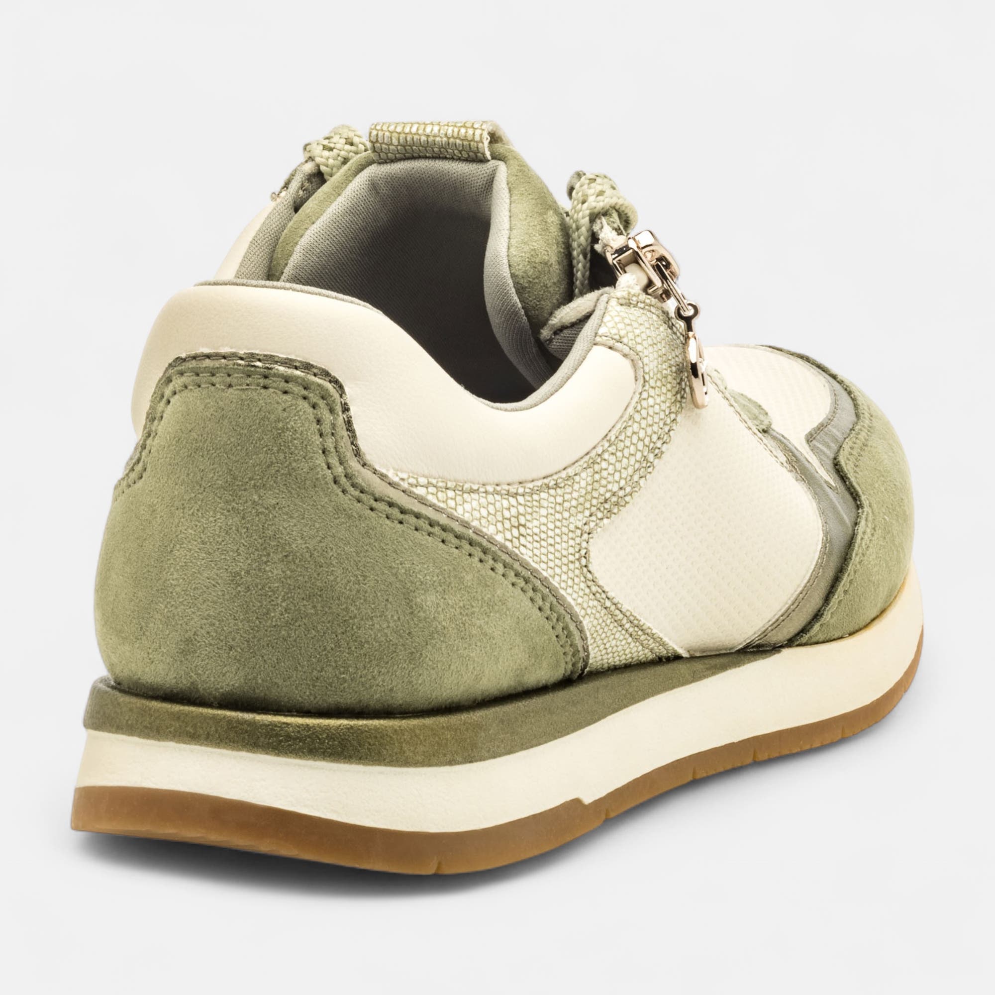 Baskets basses Femme vert clair