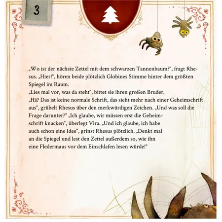 Coppenrath Verlag Memento Monstrum-Das geheimn.Schloss, Zettel-Adventsk.Rätsel