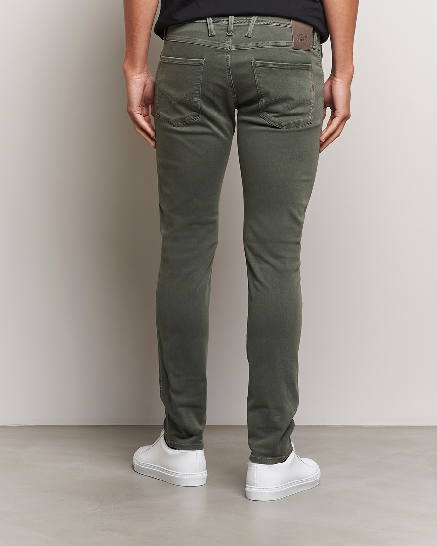 Replay Anbass Hyperflex X.Lite 5-Pocket Pants Dark Green