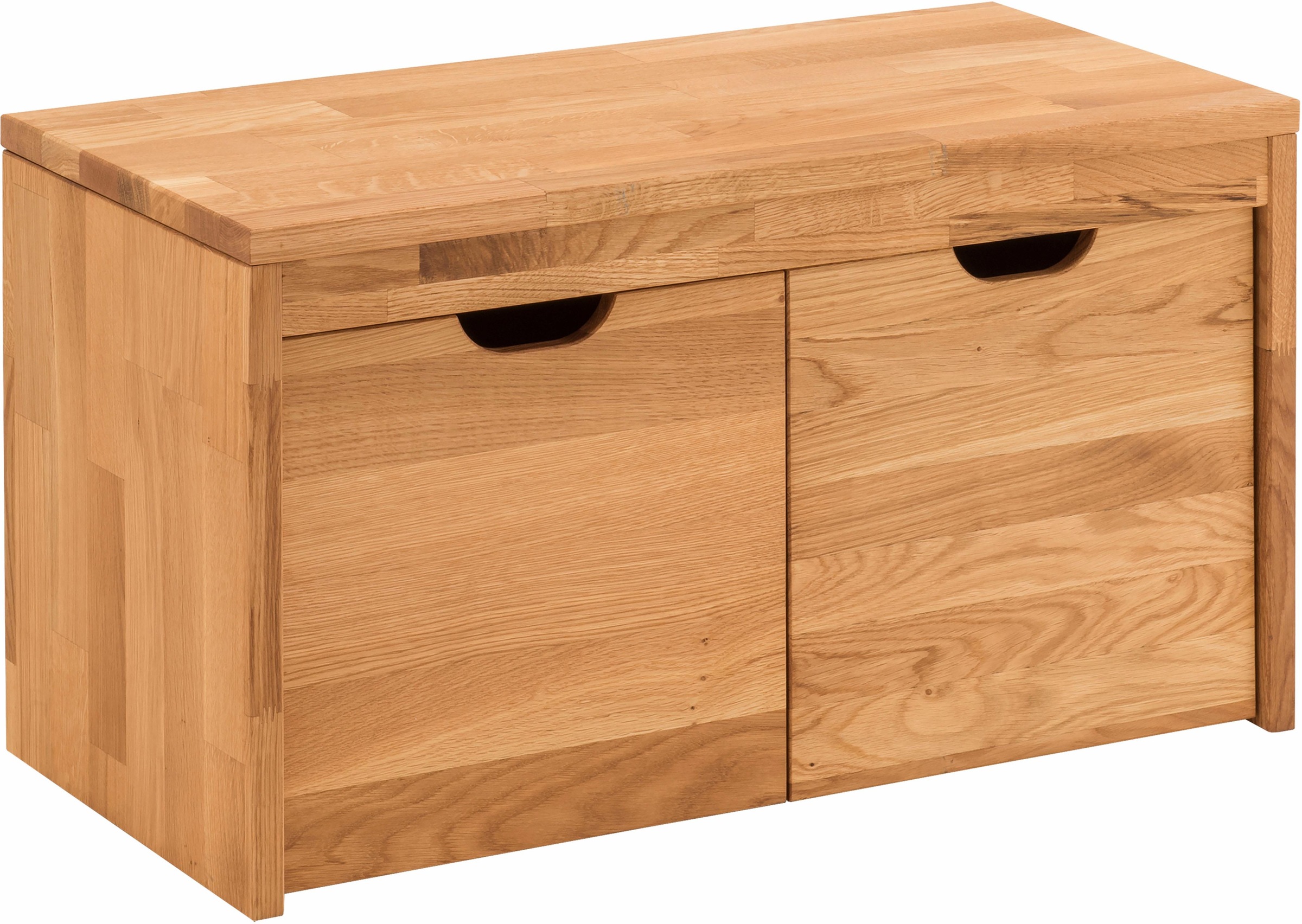 Home affaire Schuhbank »Dura Schuhbank incl. Schubladen funktionell und stabil« Massivholz, Skandinavisches Design, Robust, stabil, FSC zertifiziert
