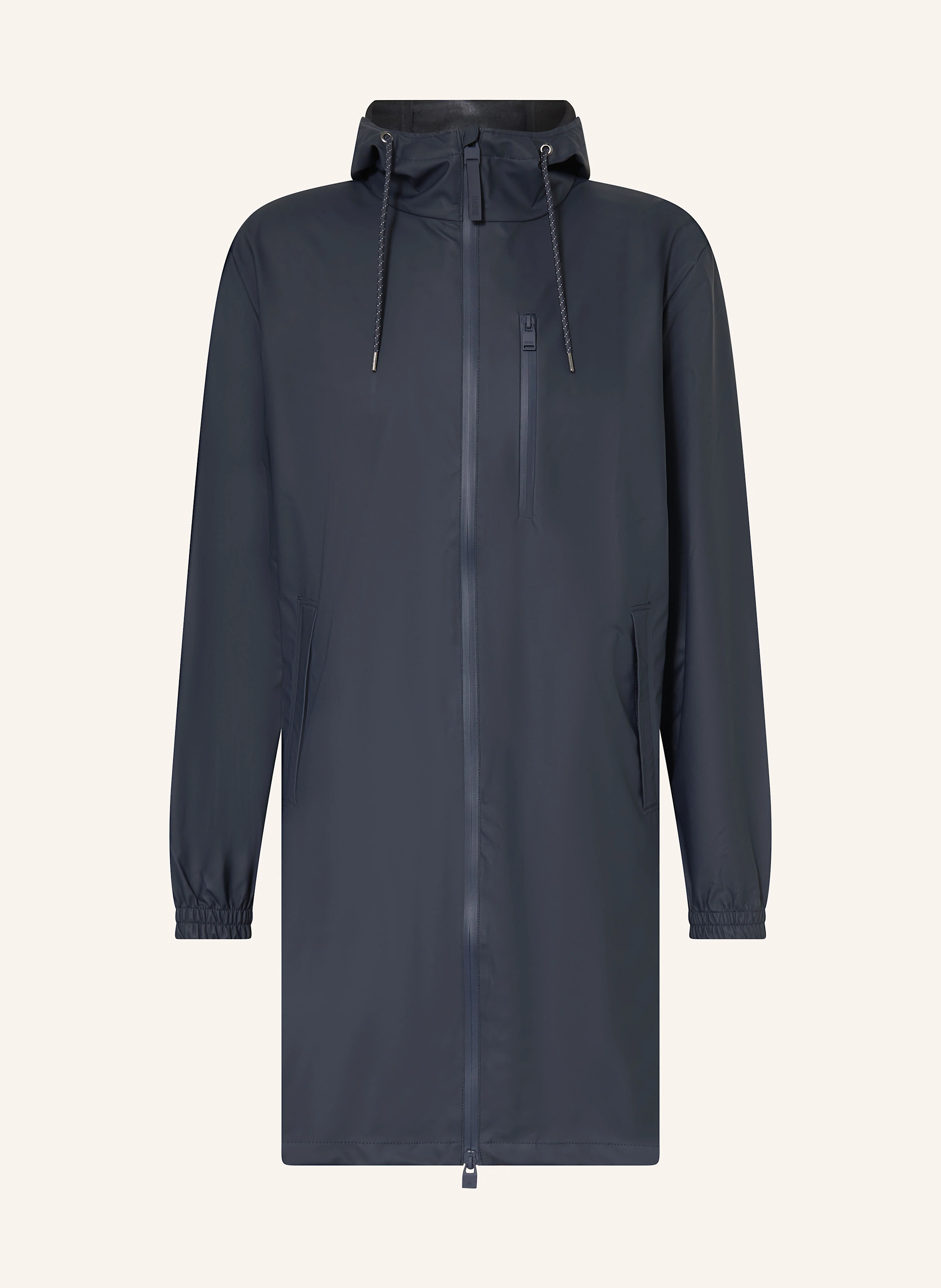 RAINS Regenmantel LONG STORM BREAKER W3