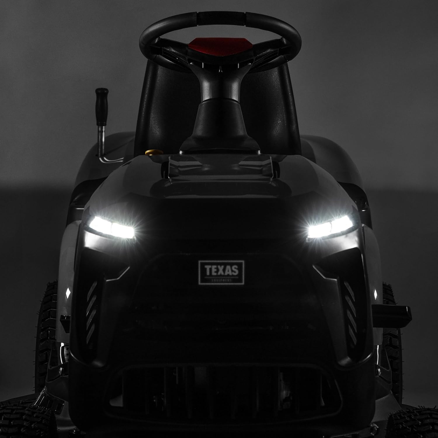 TEXAS Profi Rasentraktor XXL Aufsitzrasenmäher Rasenmäher Traktor Bulldog E-Start Premium TTC102H | 452cm³ | 245l Fangkorb | 12,5PS | 4-Takt | 102cm | 30-90mm | 192kg | Hyd.Getriebe | LED-Scheinwerfer