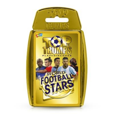 WORLD FOOTBALL STARS TOP TRUMPS GOLD