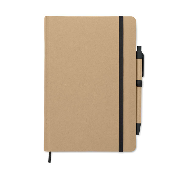 GiftRetail MO2396 - CARATIL Carnet A5 en carton recyclé