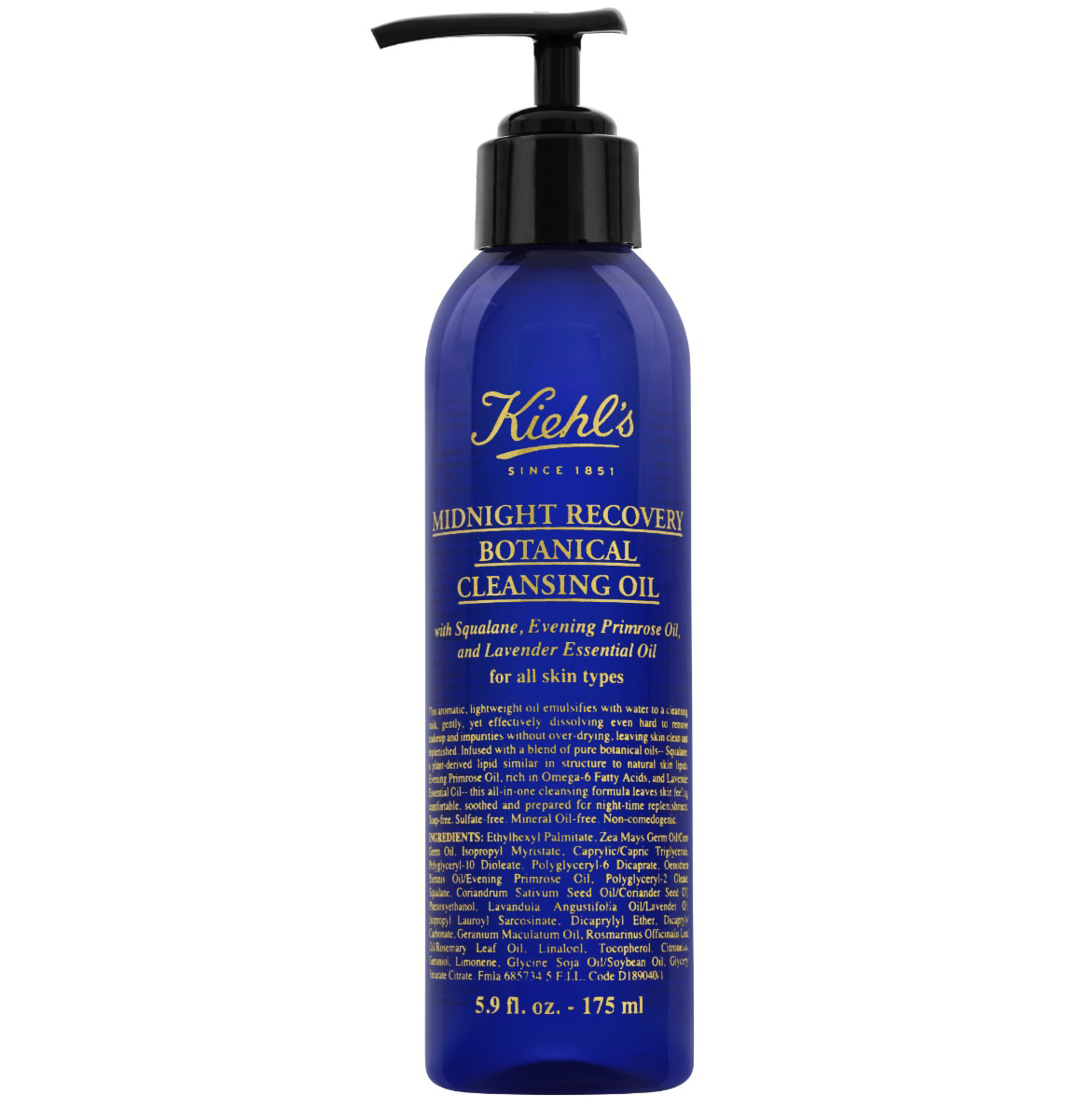 Kiehl's Midnight Recovery Öl Botanical Cleansing Oil 175 ml