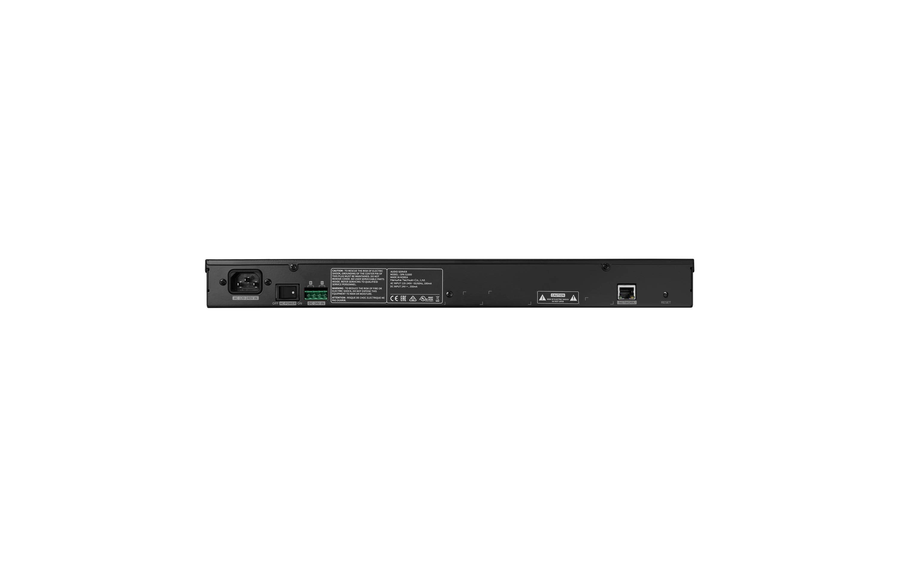 SPA-S1000 IP Audio Server<br>Exzellente Audioübertragung und -steuerung mit dem SPA-S1000 IP Audio Server
