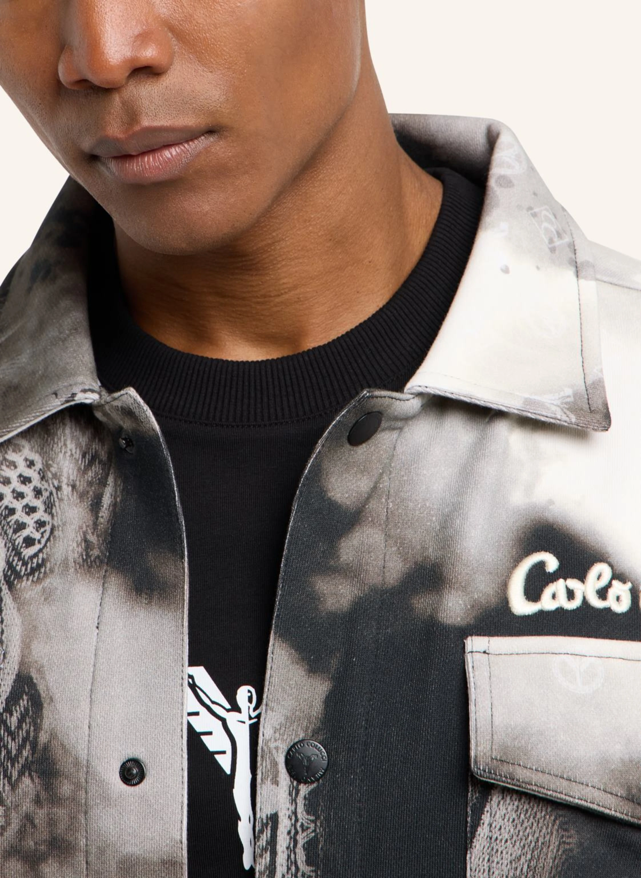 CARLO COLUCCI Hemd - Sprayed Knit DISTASO
