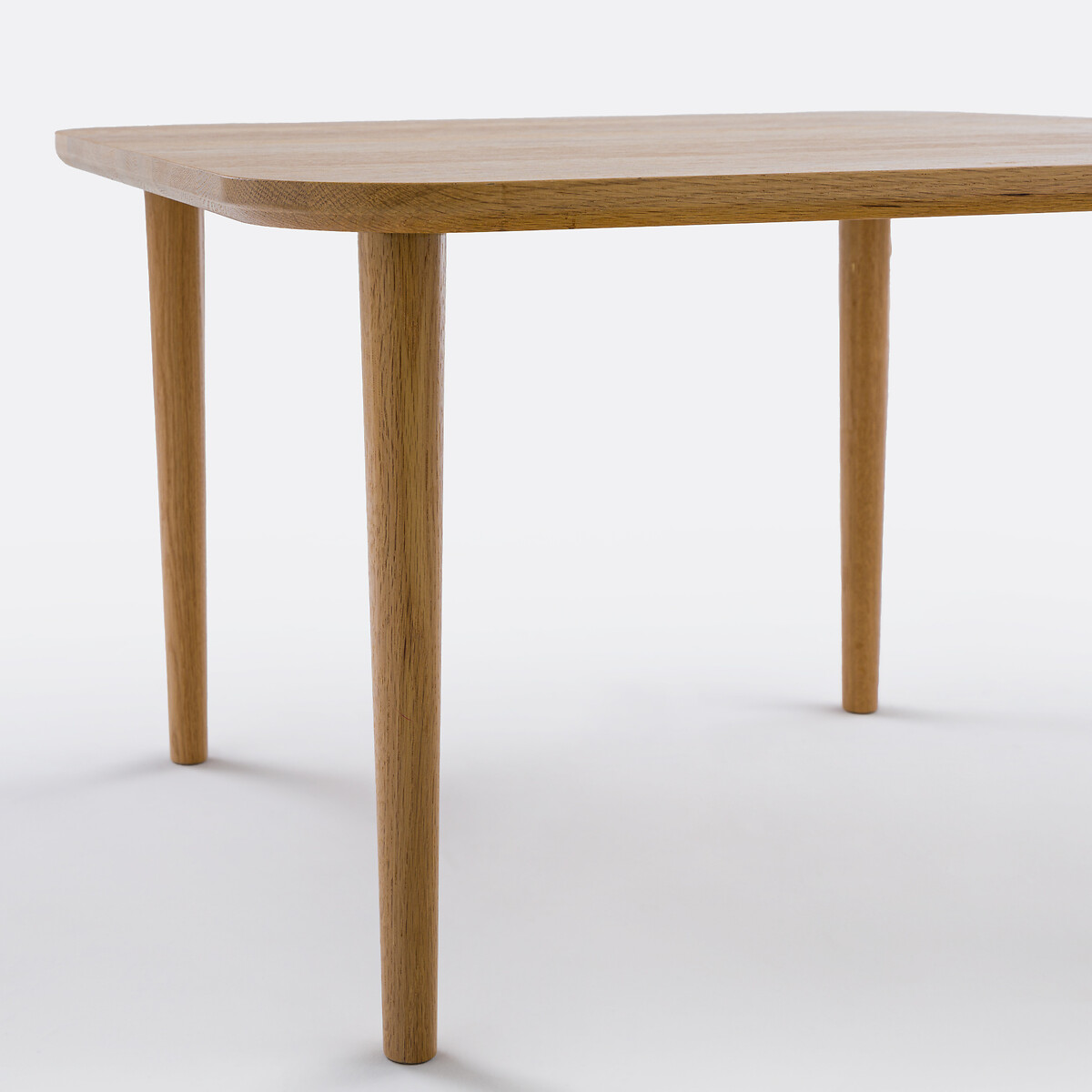 LA REDOUTE INTERIEURS<br>Mesa de centro quadrada em carvalho maciço, 66 cm de largura, Crueso