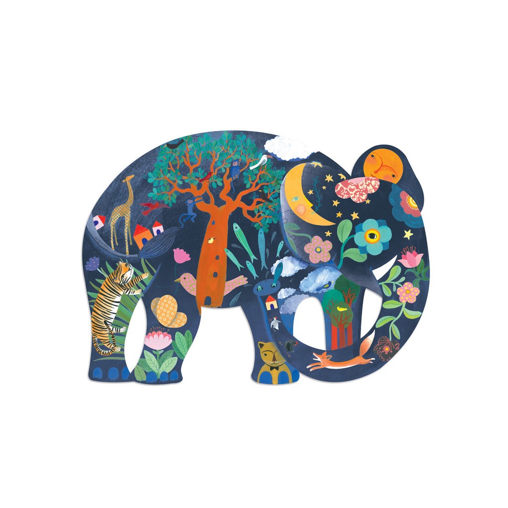 Puzzle Puzz'Art - Éléphant - 150 pièces
