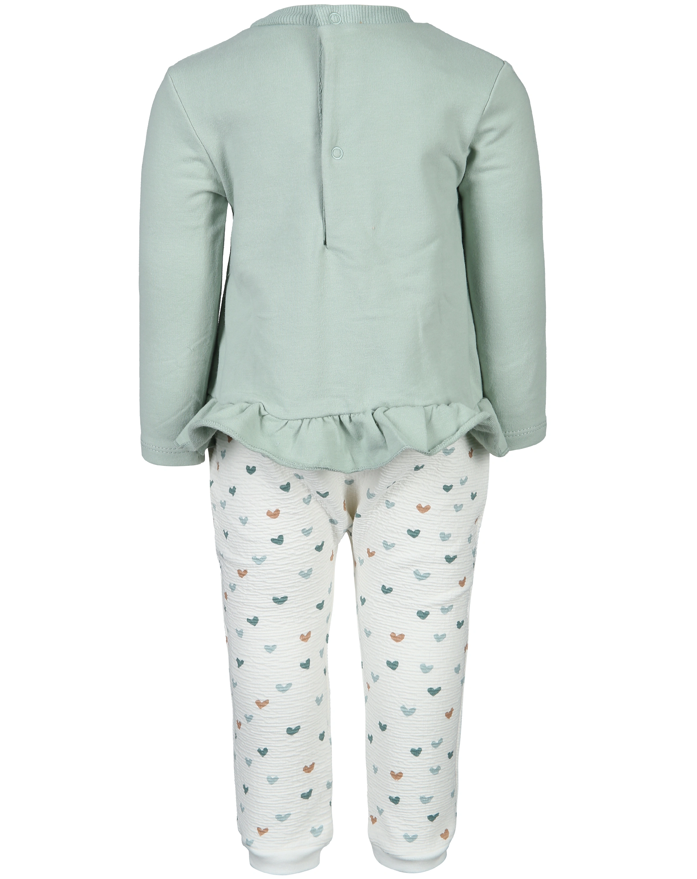 Langarmshirt CUTIE 2-teilig in hellgrün