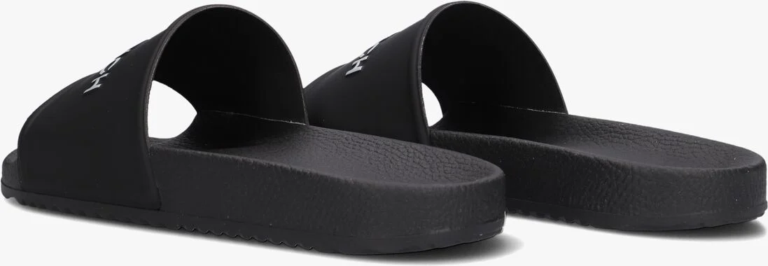 WOOLRICH zwarte woolrich badslippers slide eva