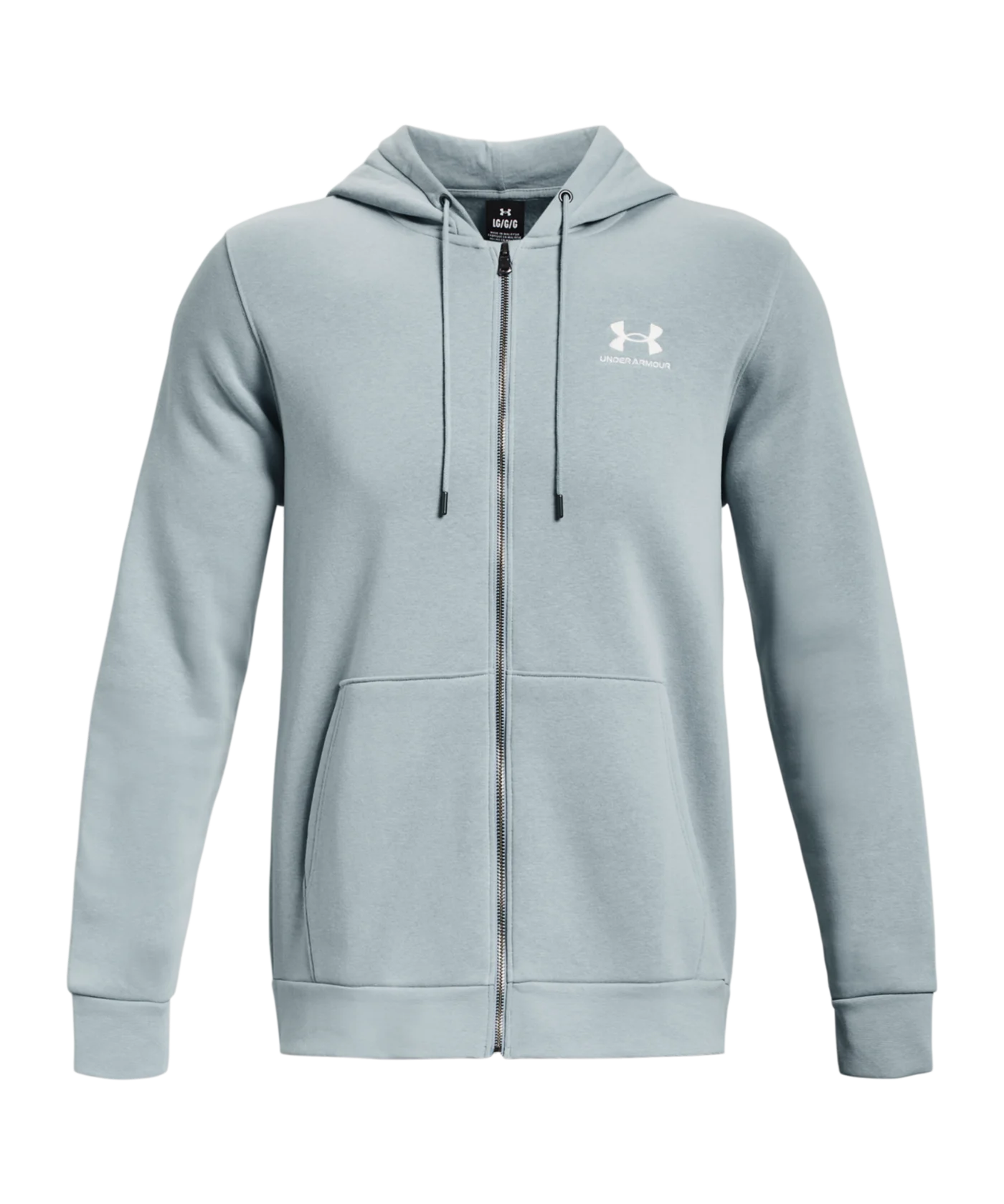 Under Armour Ess Fleece Kapuzenjacke Blau F465