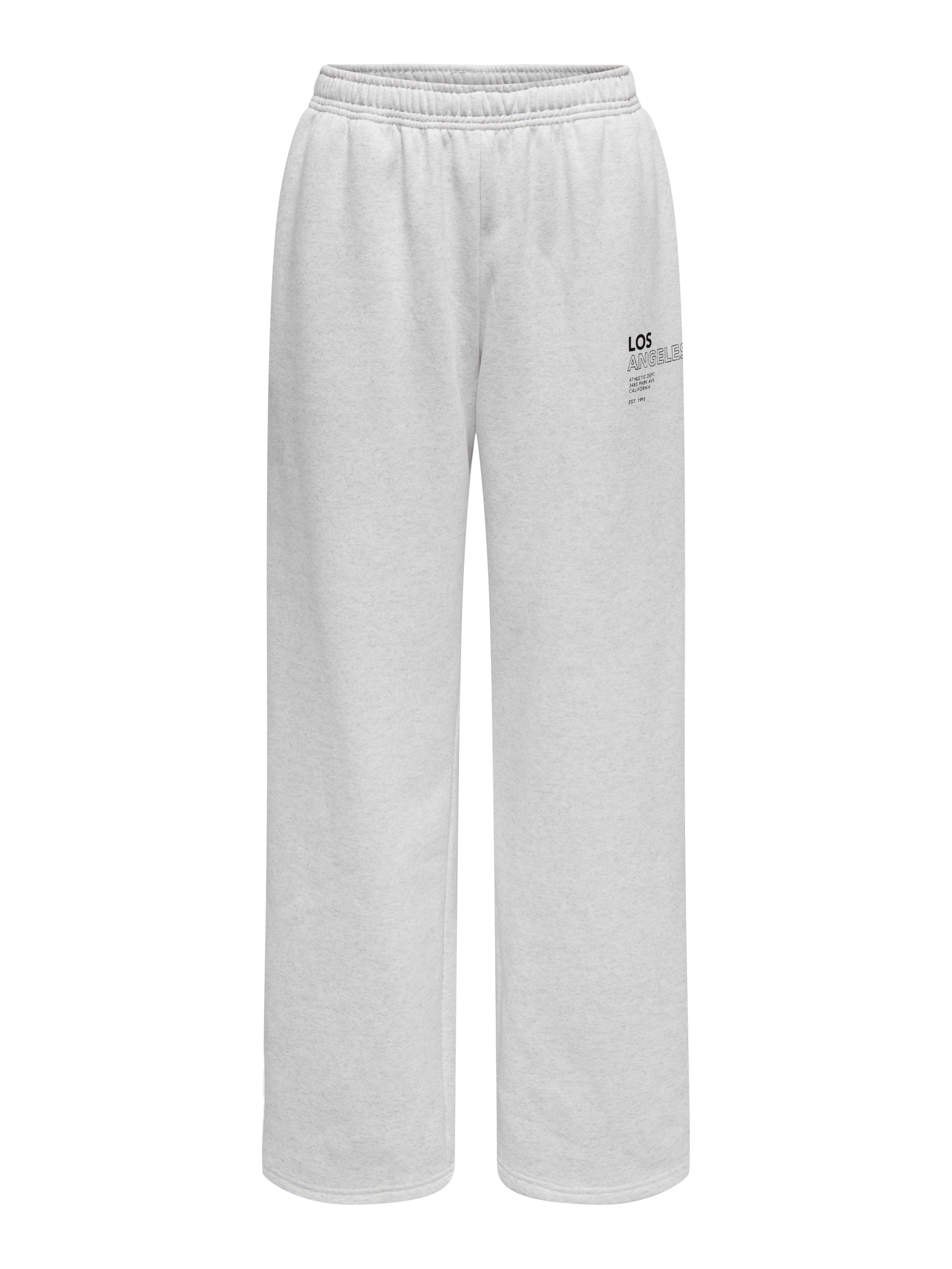 ONLDAZE Weiter Beinschnitt Jogginghose Light Grey Melange