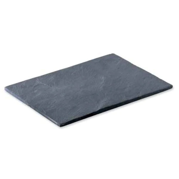 Les 4 assiettes ardoise 20x15 cm Lebrun