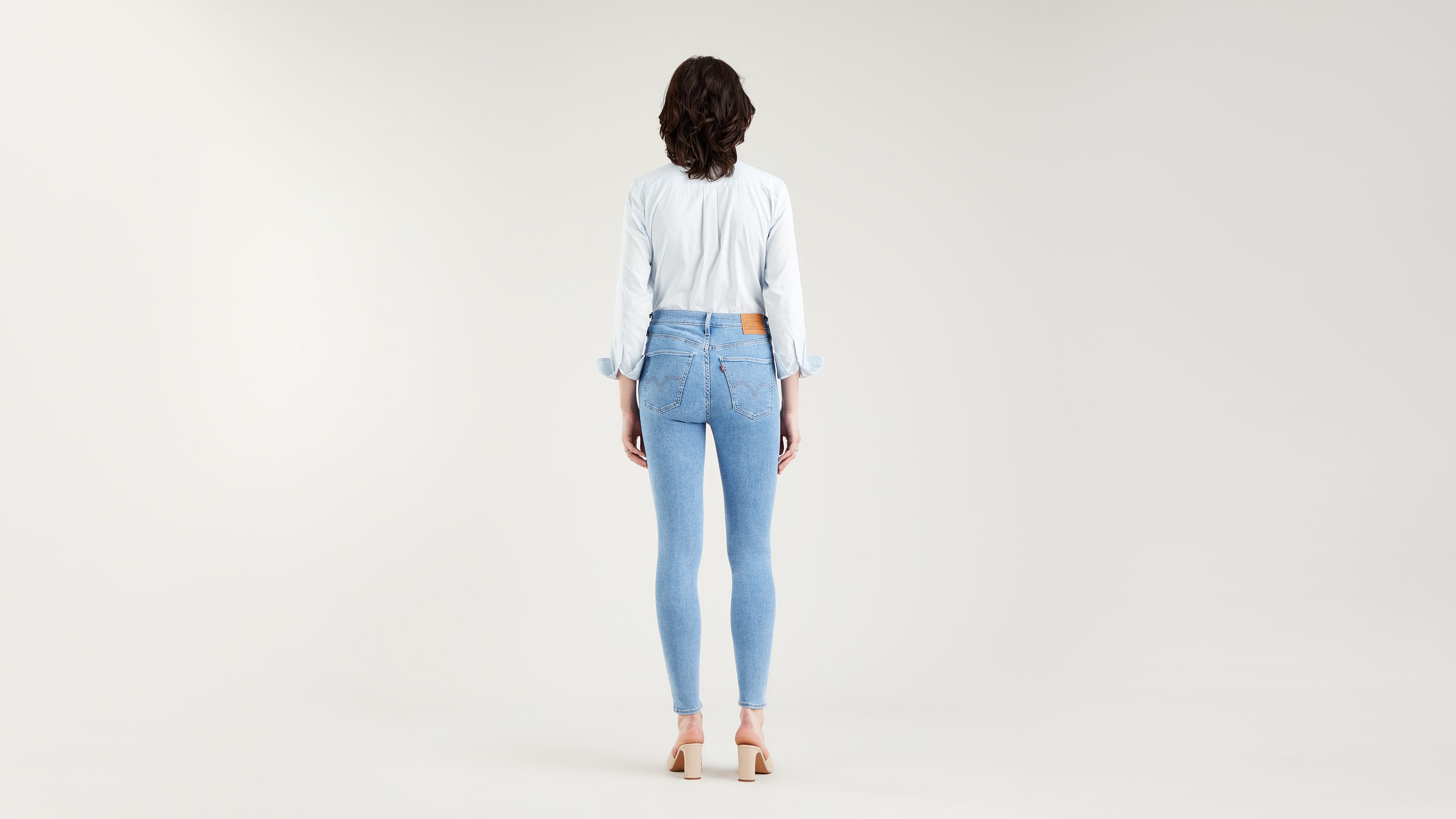 Jean Mile High Super Skinny - Naples Stone - Bleu