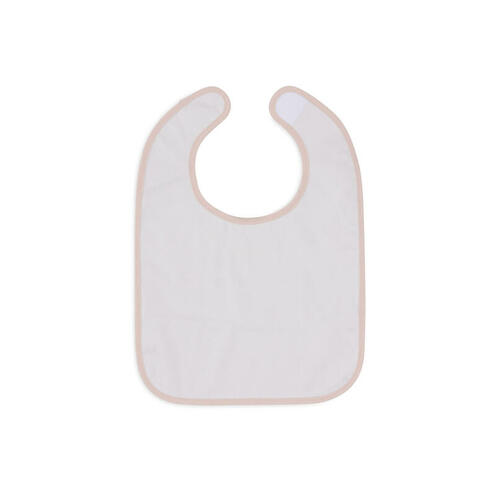 Lot de 2 bavoirs imperméables Miffy peekaboo - Wild rose/Caramel - JOLLEIN