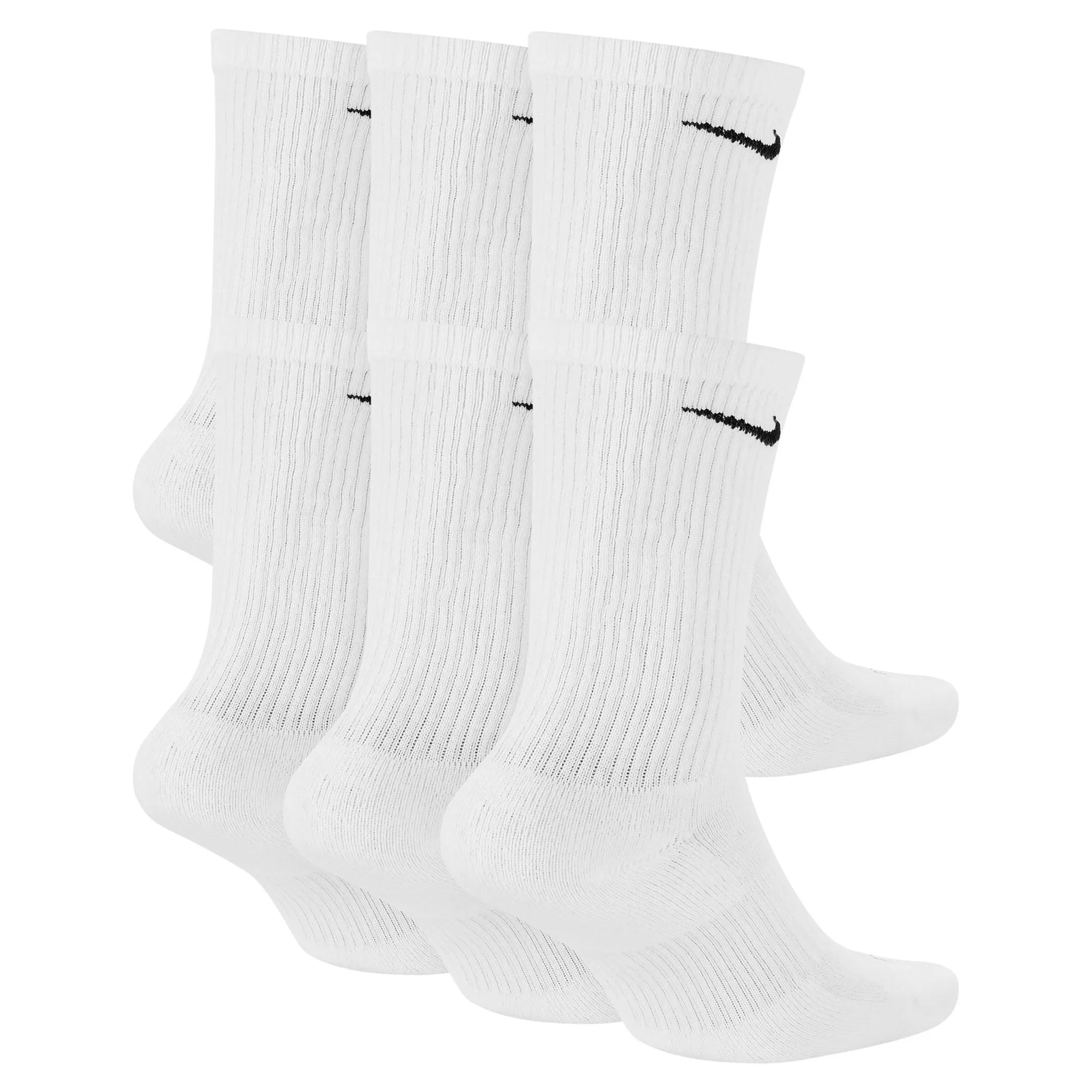 Nike Bas Everyday Nike Pointures 3-5J Paquet de 6