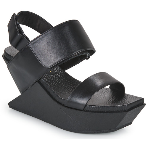 United nude - DELTA WEDGE SANDAL Negro