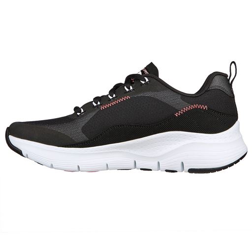 Skechers Arch Fit Sneakers, BKWP Black White Pink, 40