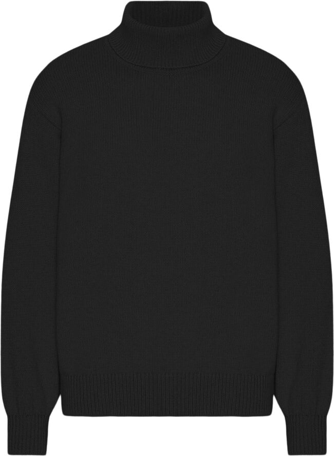 Colorful Standard Merino Wool Turtleneck Deep black