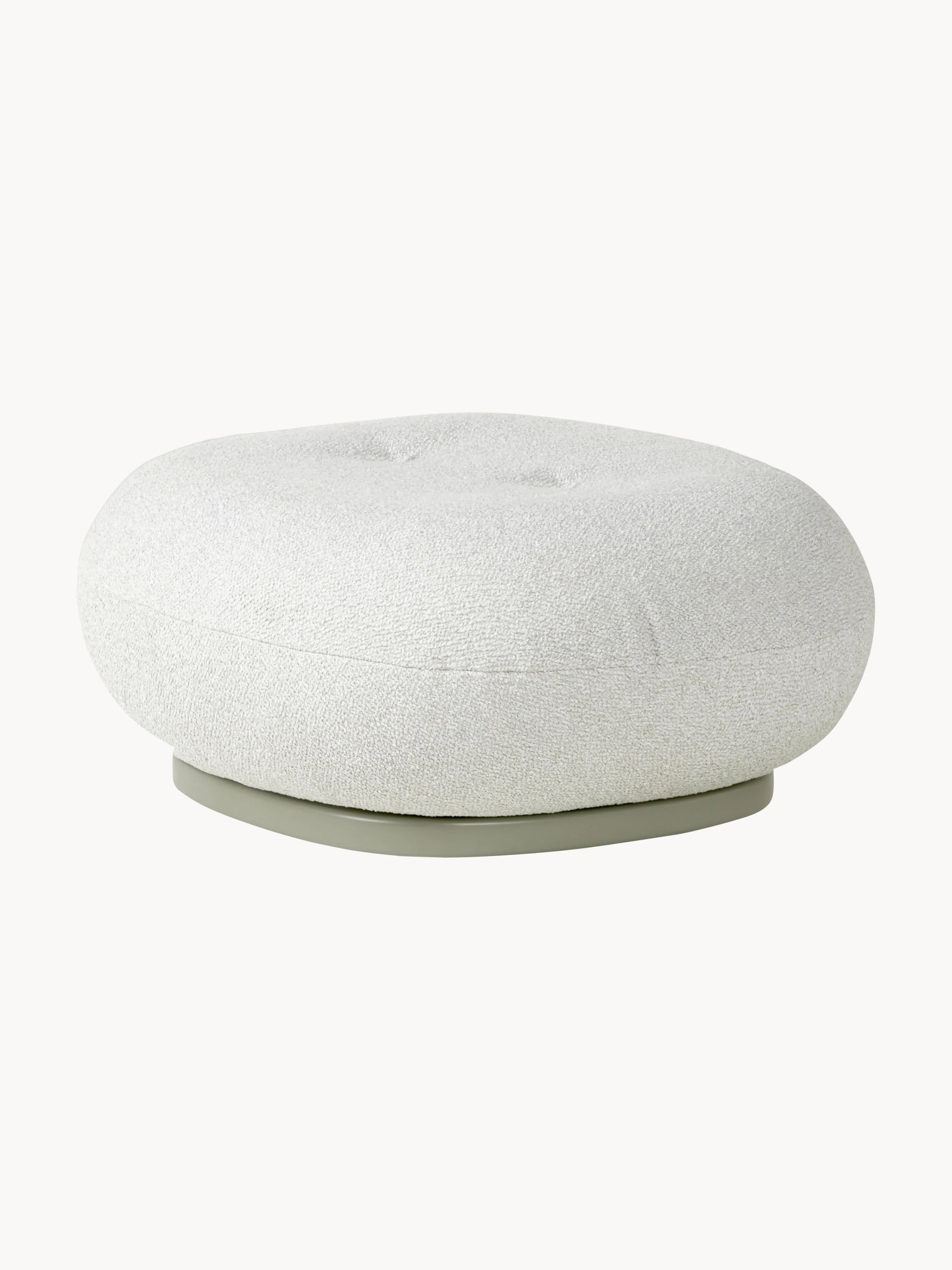 Draaibare buitenpoef Pacha van bouclé