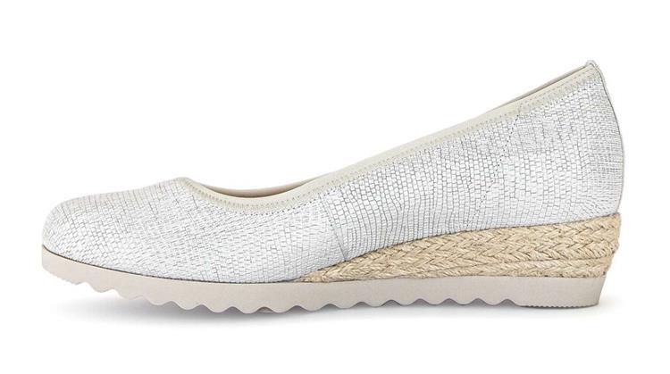 Gabor 62.641 bianco/oro(jute/m)