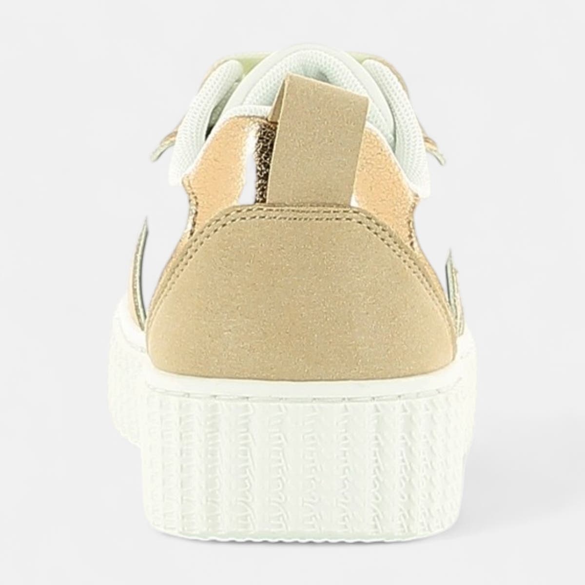 Baskets basses Femme camel