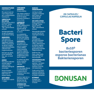 Bonusan Bacteri Spore Capsules 28ST