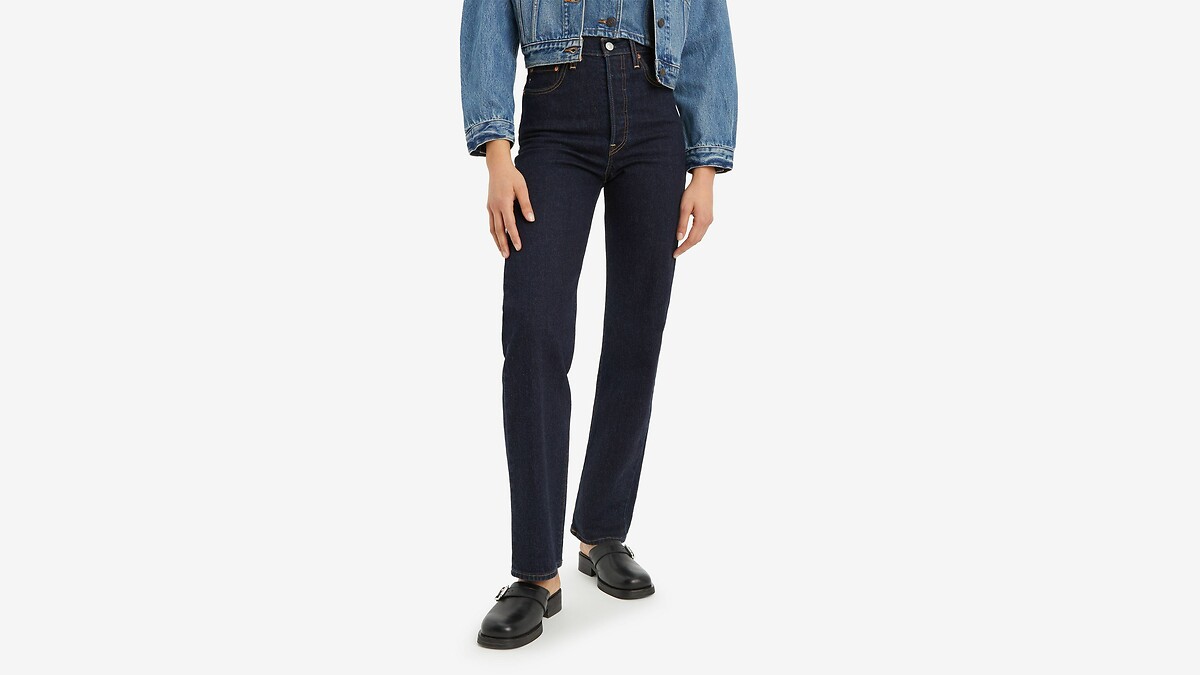 Calça jeans Levi's Ribcage Full Length